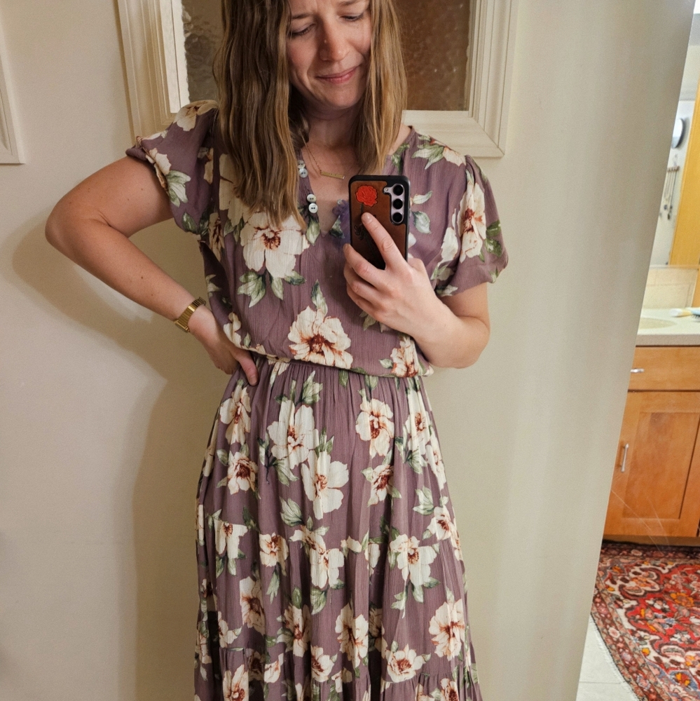 Christy Dawn Robin Dress Lilac Bloom M/L - Picture 2 of 7